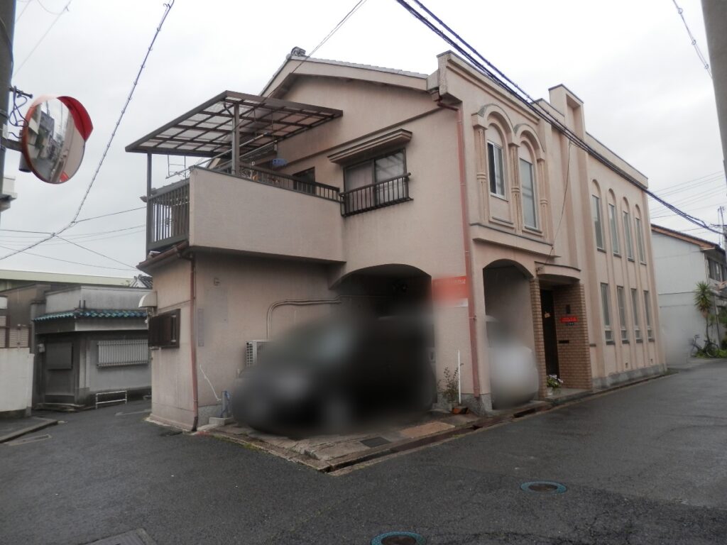 貝塚遊郭・赤線跡のカフェー建築