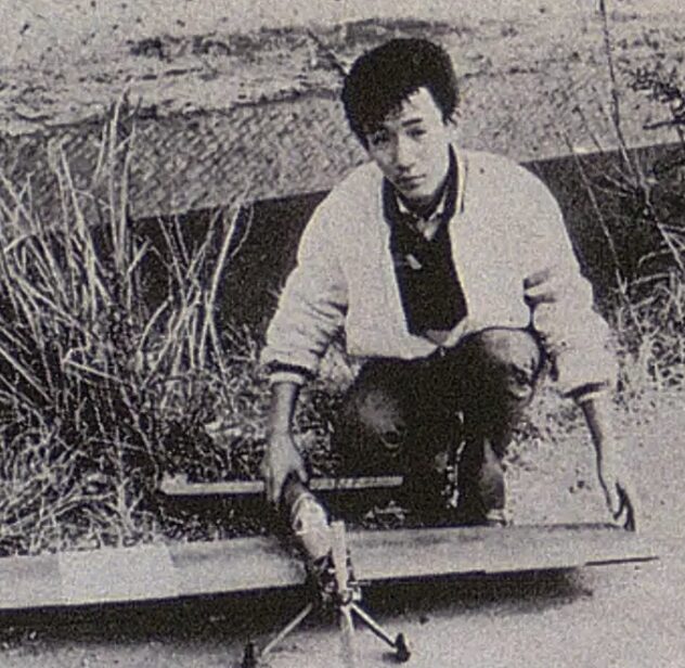 横山やすしの少年の頃、中学生