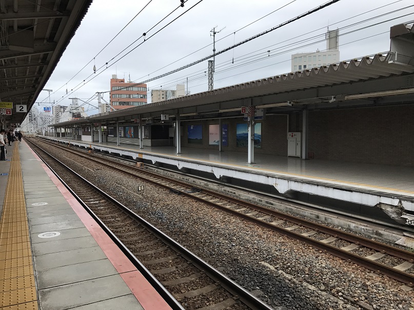 神戸駅1番ホーム