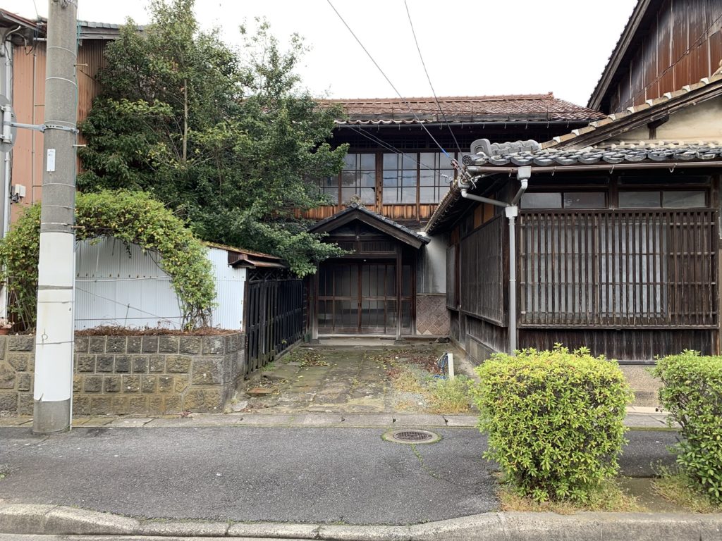 2020年の鳥取県米子の花園町遊郭跡