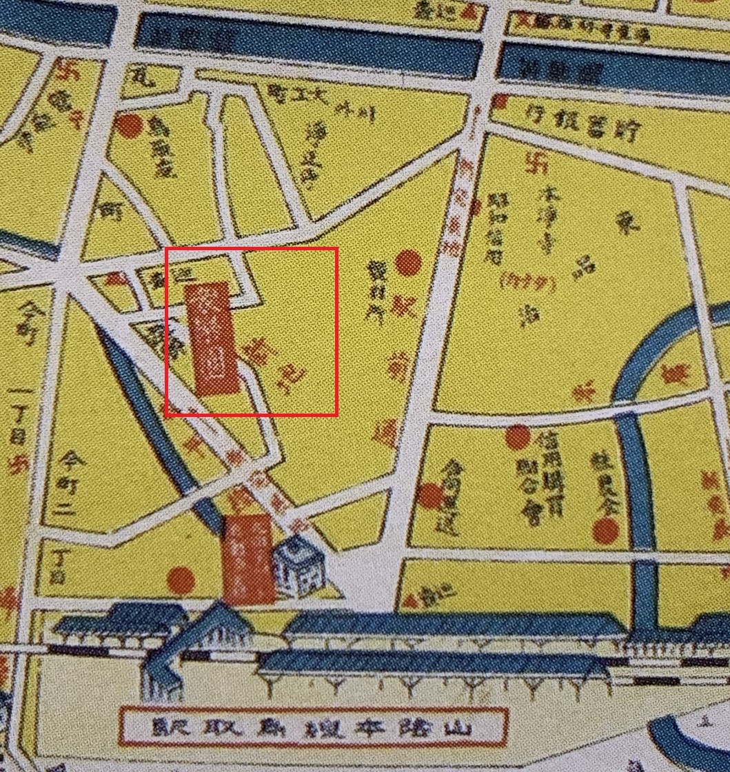 1937鳥取市地図