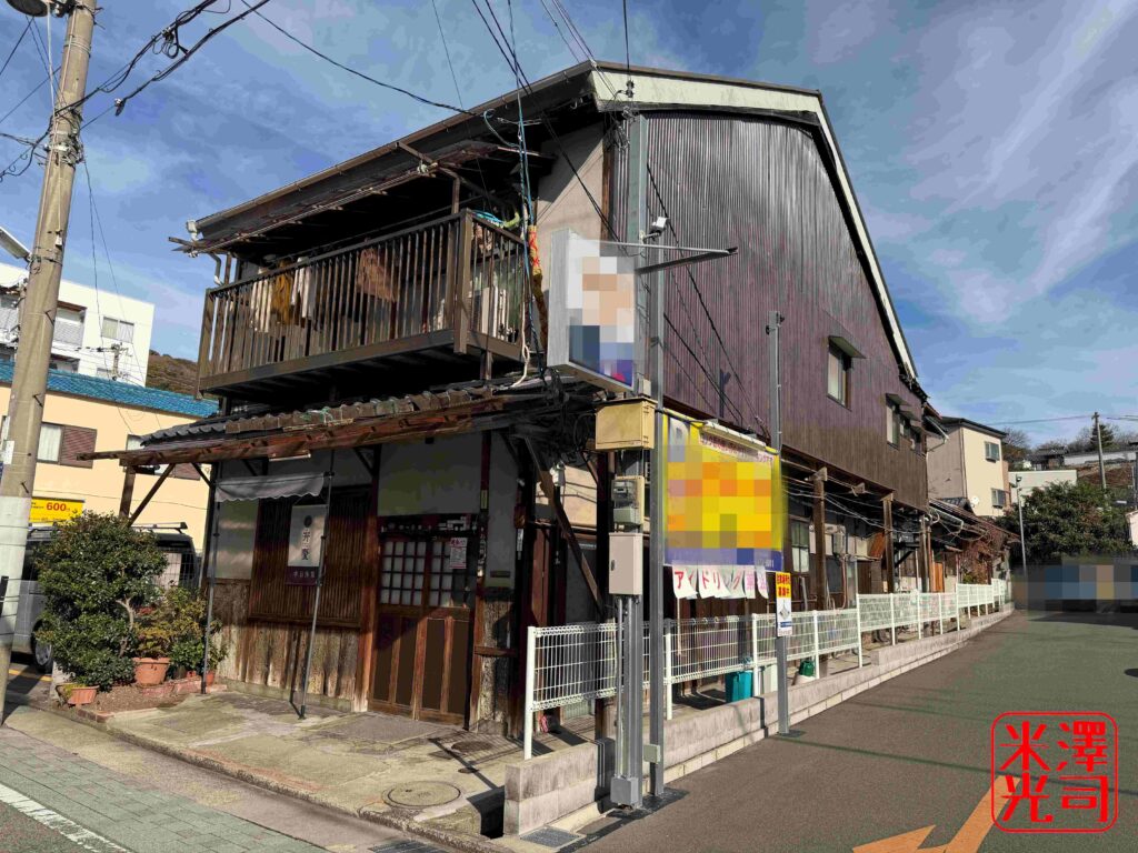 大阪の赤線、池田新地に残る赤線時代の建物