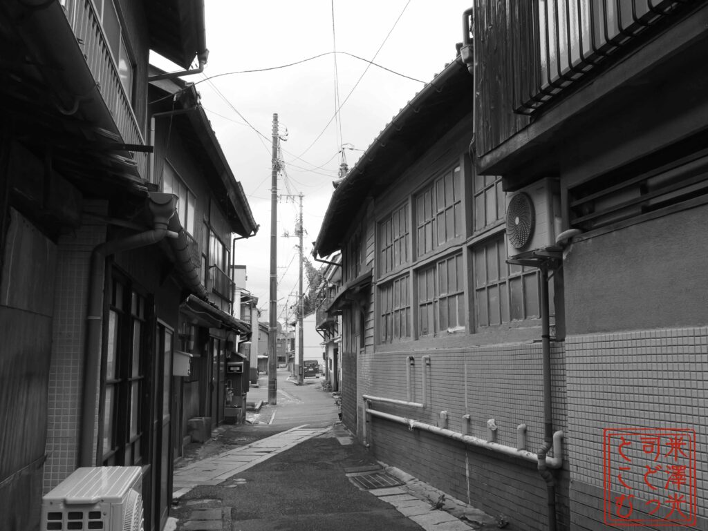 2026年撮影、下関新地遊郭