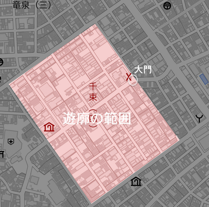 新吉原遊郭 東京都台東区 おいらんだ国酔夢譚