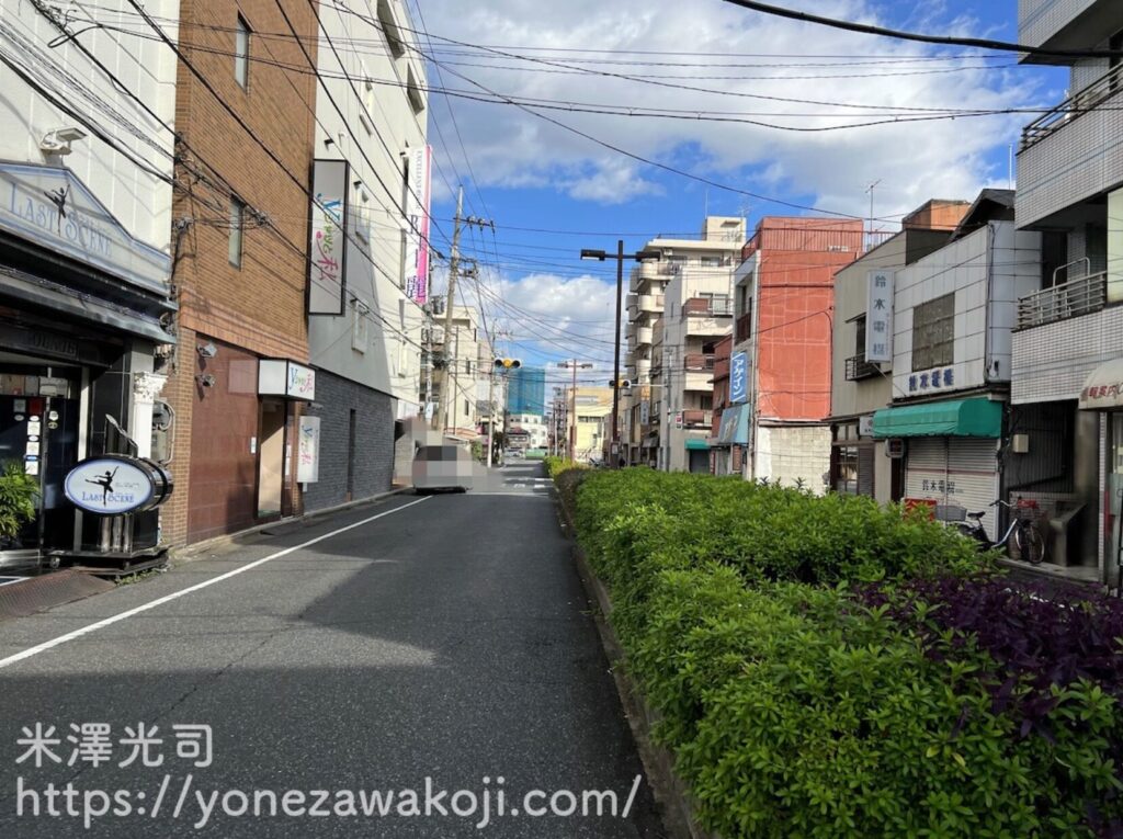 吉原のお歯黒どぶの跡