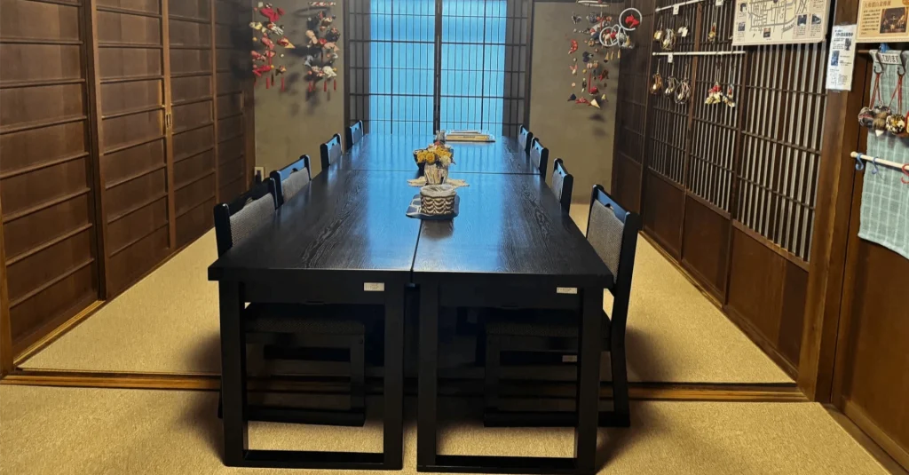 町家物語館の中のカフェ『町家カフェ 語らい』