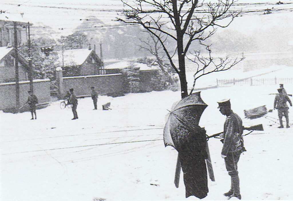 二・二六事件と雪。