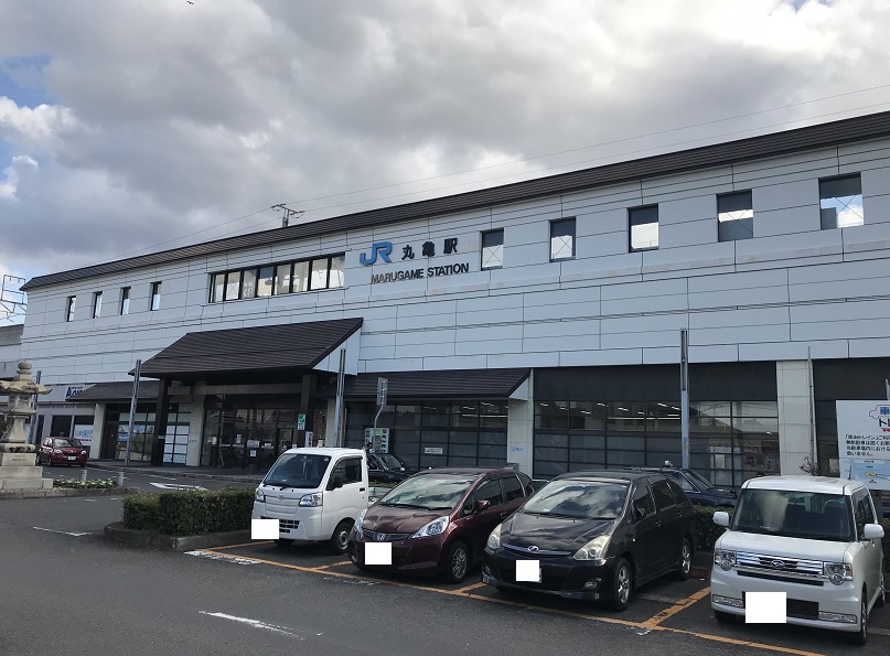 丸亀駅と遊郭。福島遊郭は丸亀駅前にあった