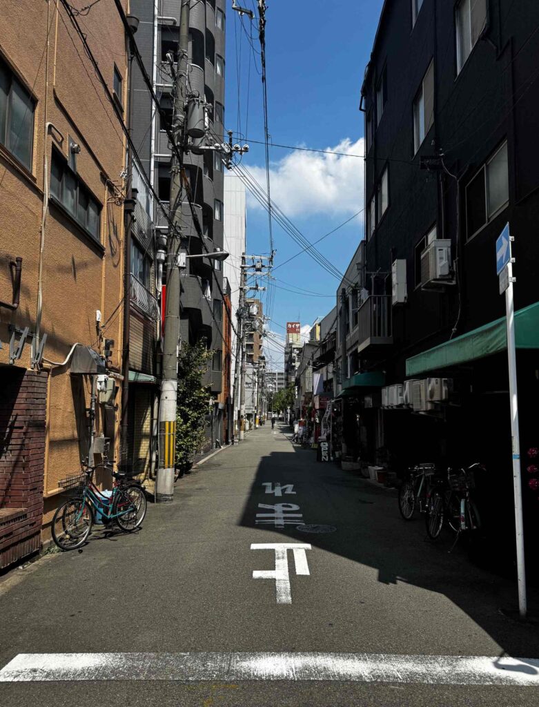 大阪松島遊郭跡の現在の姿