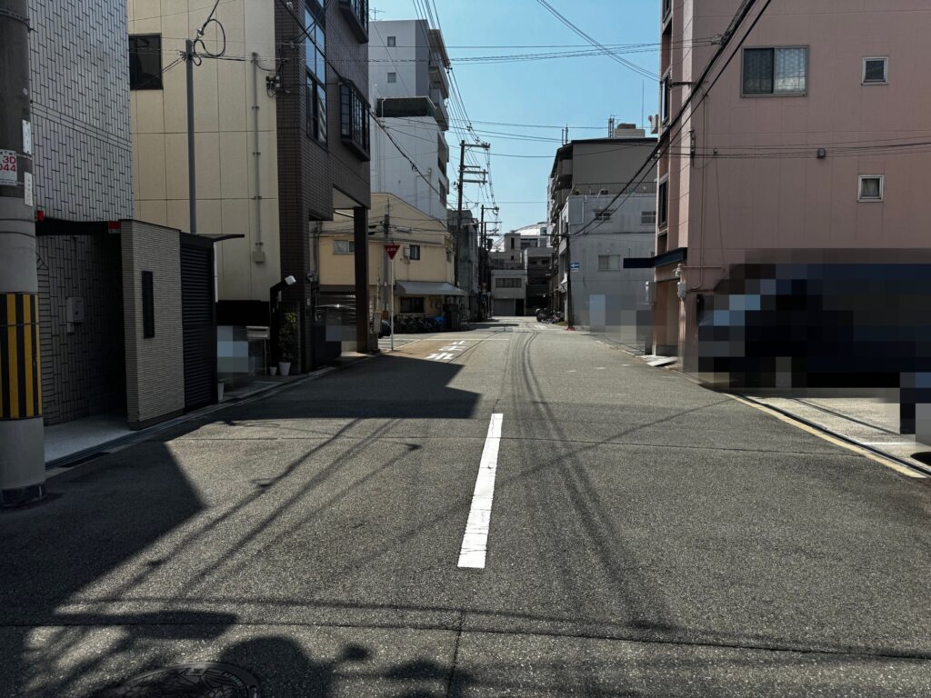 現在の松島遊郭跡。2025年撮影。
