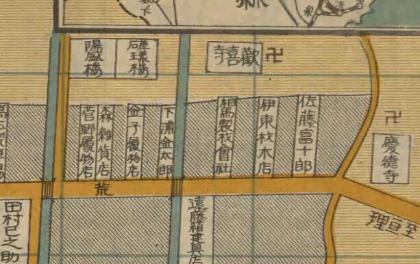 福島県相馬遊郭の場所