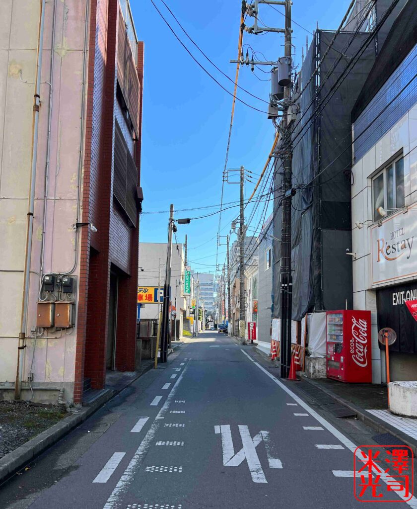 水戸市大工町・泉町の町並み