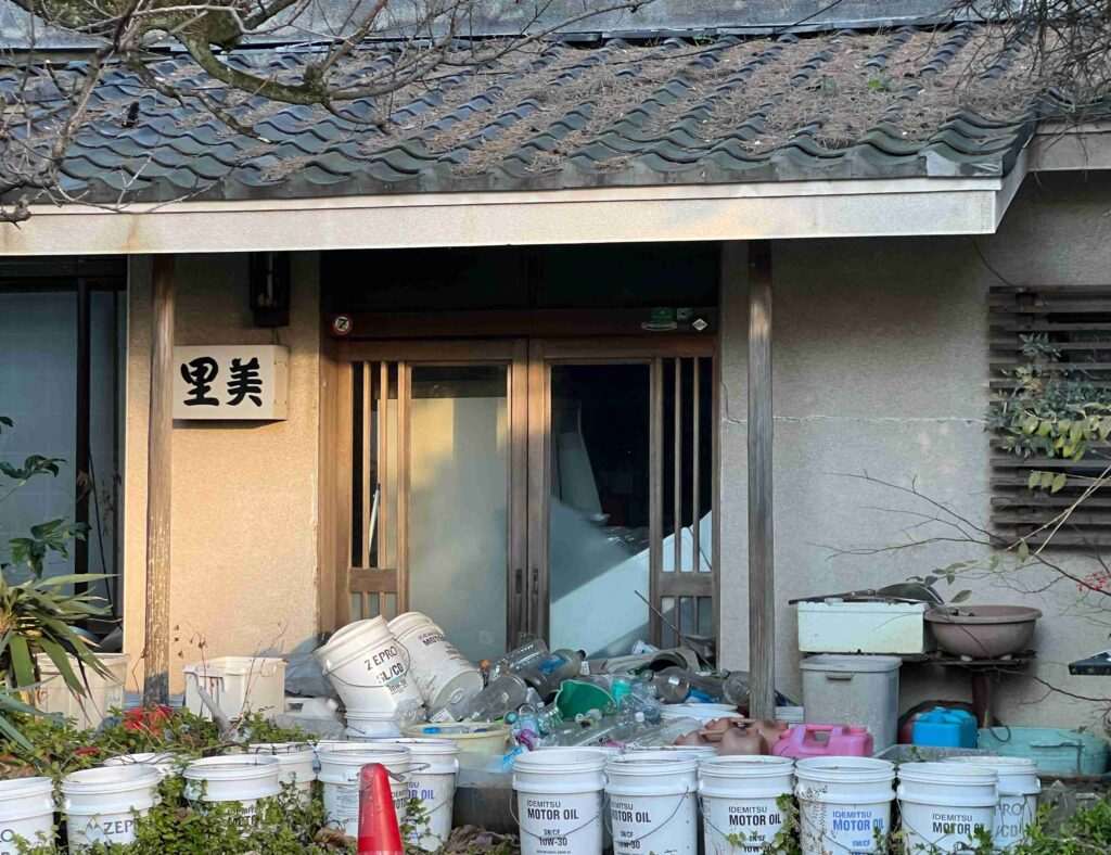 水戸市旧大工町の閉館した旅館