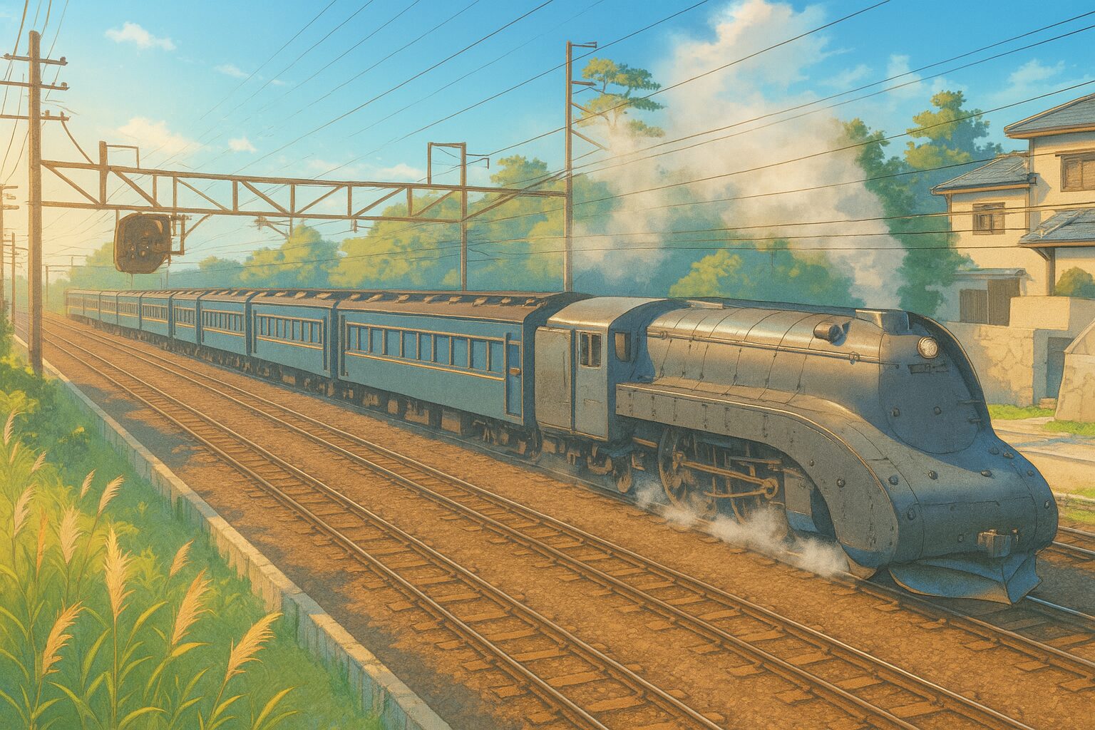 戦前の急行17・18列車。通称「名士列車」