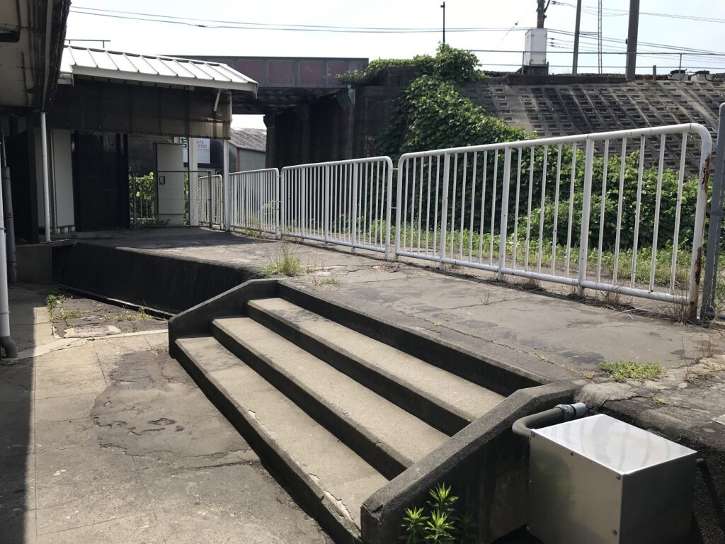 紀伊中ノ島ー和歌山線ホーム跡