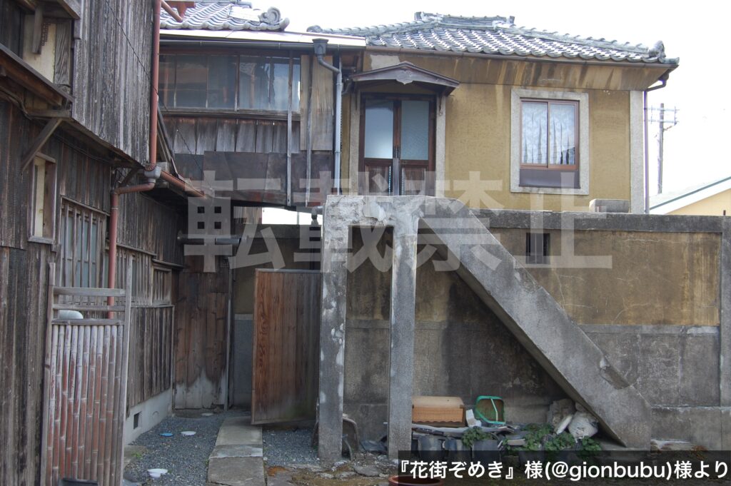 丹波篠山の遊郭、京口新地の遊郭（貸座敷）、旭楼