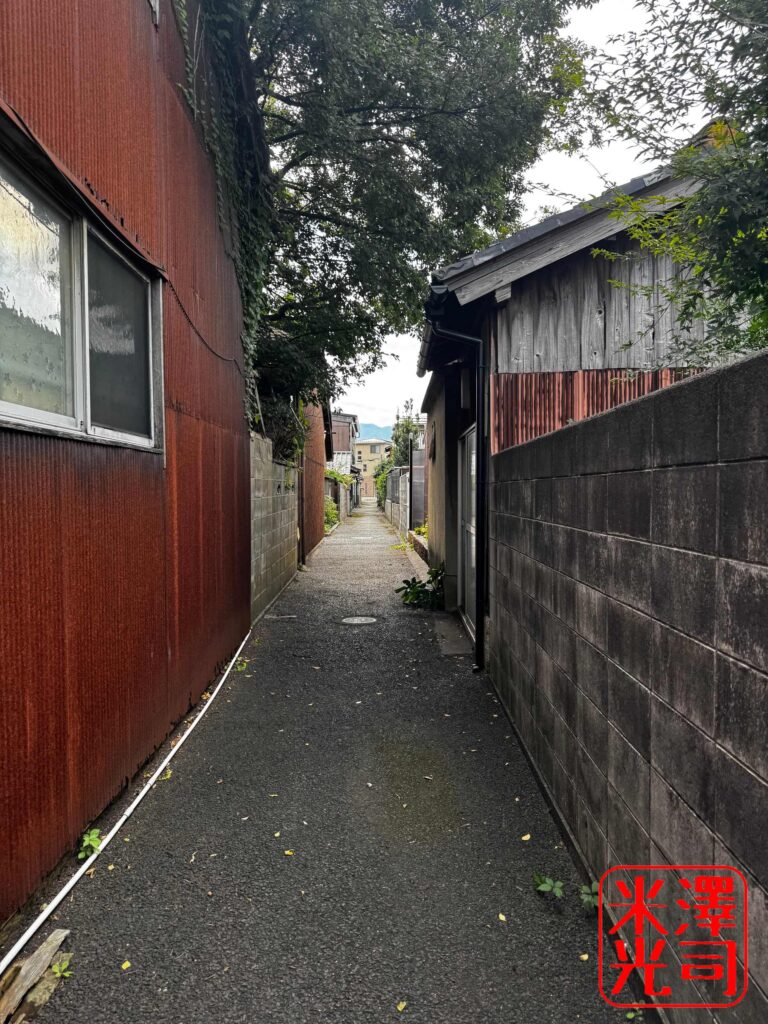 敦賀の遊郭跡。旧三ツ屋町