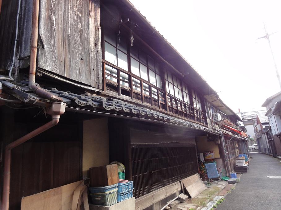 八日市遊郭、延命新地の旧角菱楼