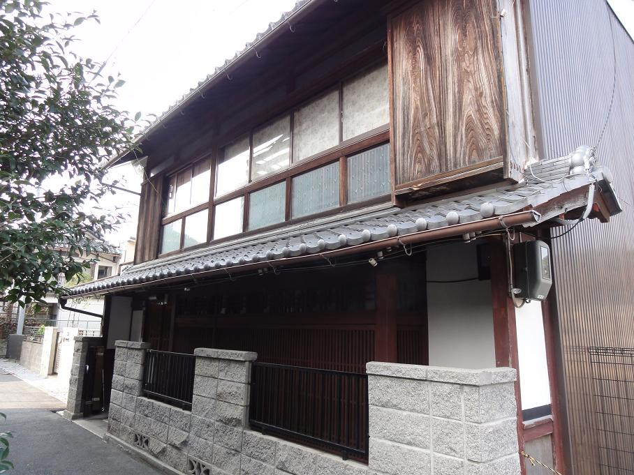 八日市遊郭、延命新地の検番跡の前にあった「角正楼」