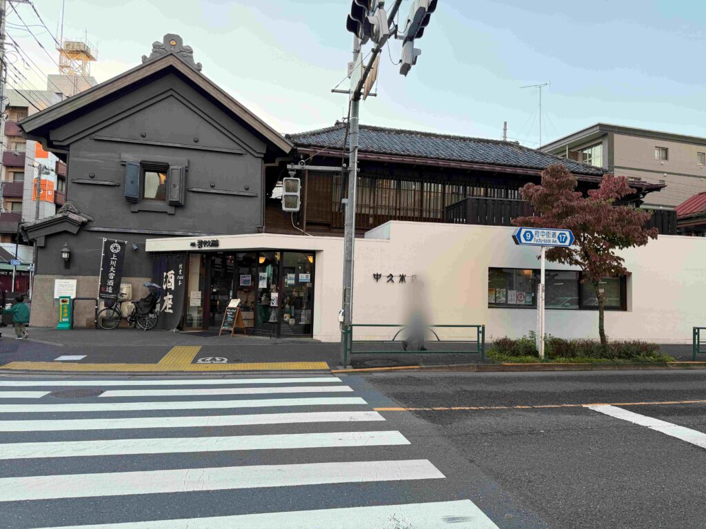 東京府中遊郭、街道沿いに残る古い建物