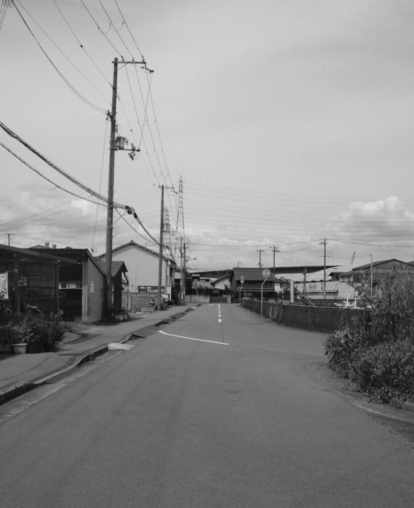 姫路の飾磨遊郭のメインロード