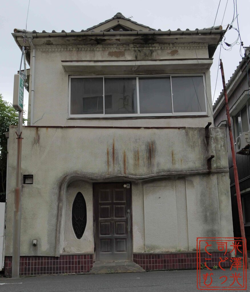 宇部市錦町の宇部老松遊郭、錦町赤線の建物