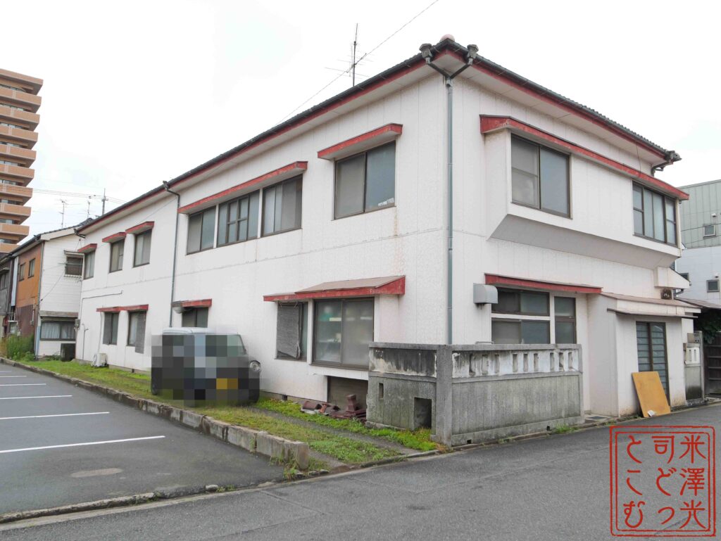 宇部老松遊郭、錦町赤線の建物